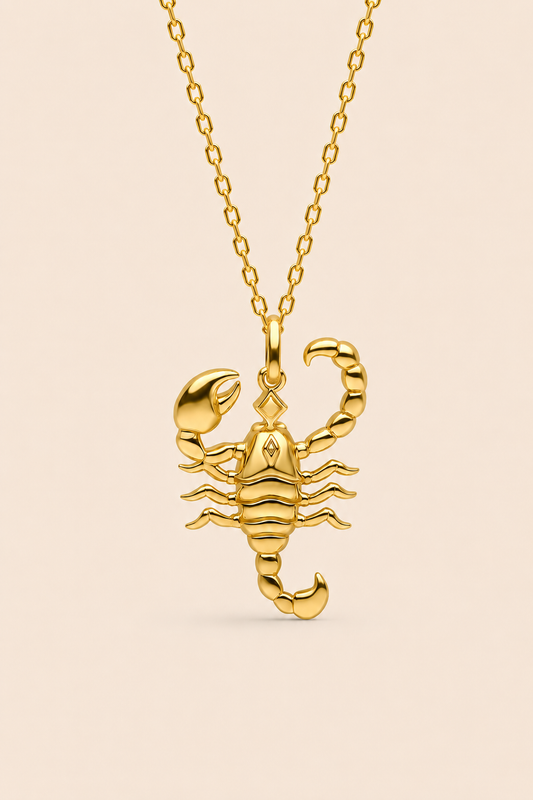 Scorpion Zodiac Pendant