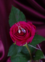 Celestia Duet Silver Pendant