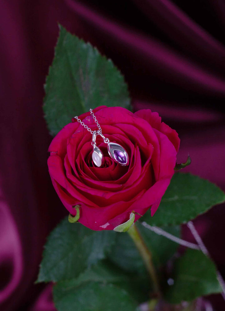 Celestia Duet Silver Pendant