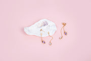 Amara Twin Vermeil Earrings